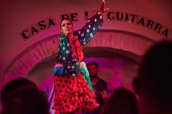 Spectacle de flamenco à la Casa de la Guitarra