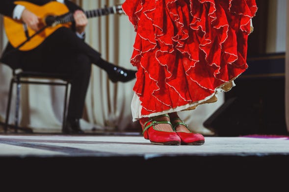 Spectacle de flamenco dans El Palacio Andaluz