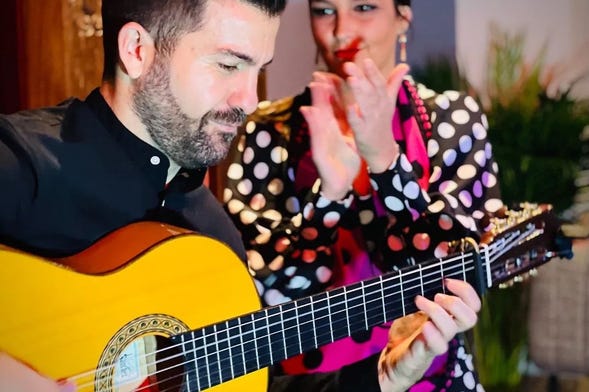 Spectacle de flamenco à la Sala Almoraima