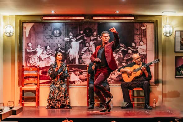 Spectacle de flamenco au tablao La Cantaora