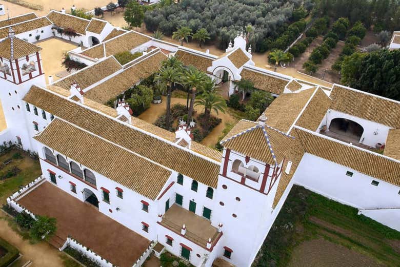 La ferme Guzmán, où se trouve le moulin à huile