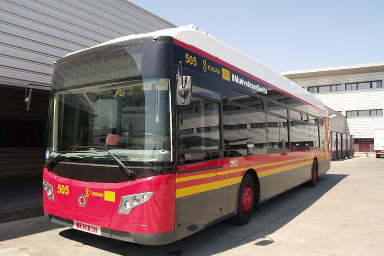 Bus prêt pour le transfert
