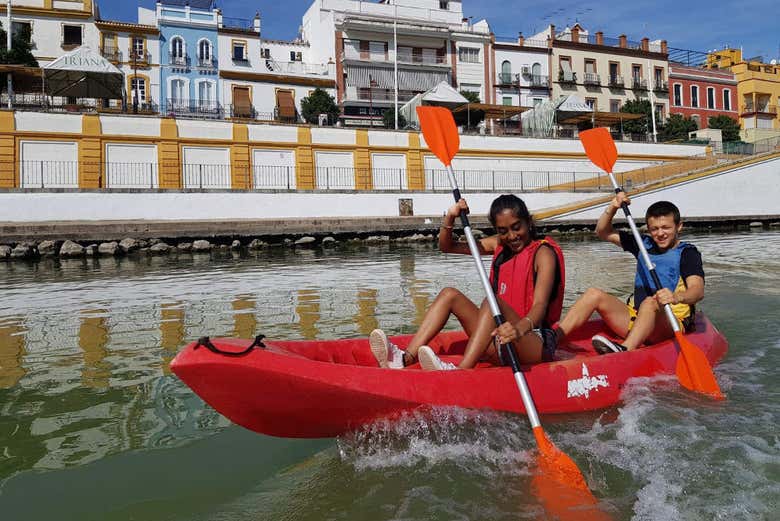 Balade en kayak deux places