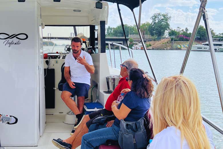 Un guide vous accompagnera pendant la balade
