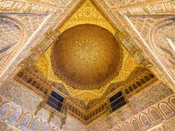 Plafond de l'Alcazar