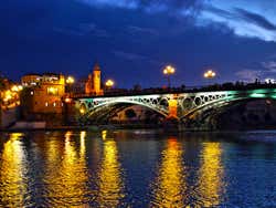 Pont de Triana de nuit