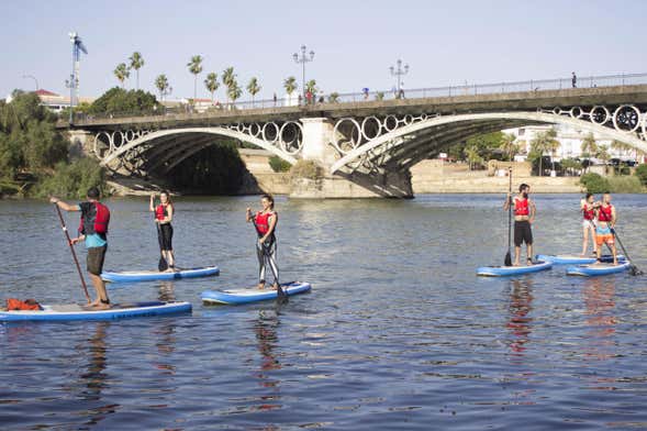 Paddle sur le Guadalquivir
