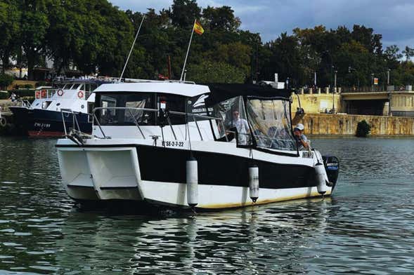 Balade en bateau à Séville avec guide