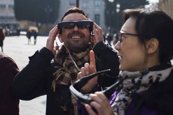 Visite de Séville avec casque de réalité virtuelle