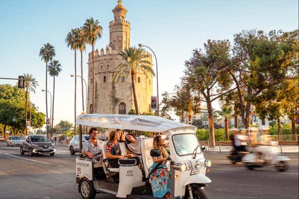 Visite privée dans Séville en tuk-tuk